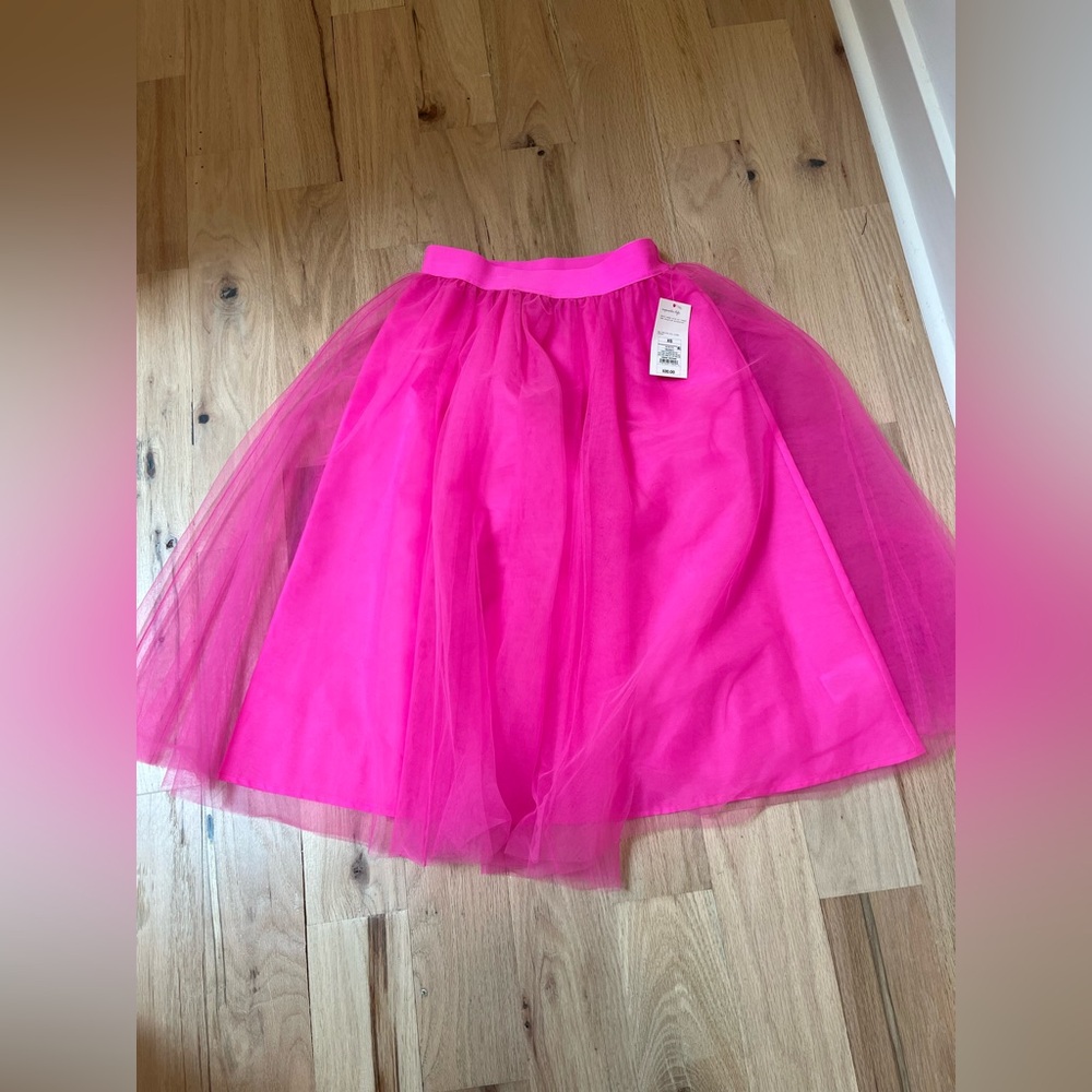 a new day Hot Pink A-Line Tulle Skirt